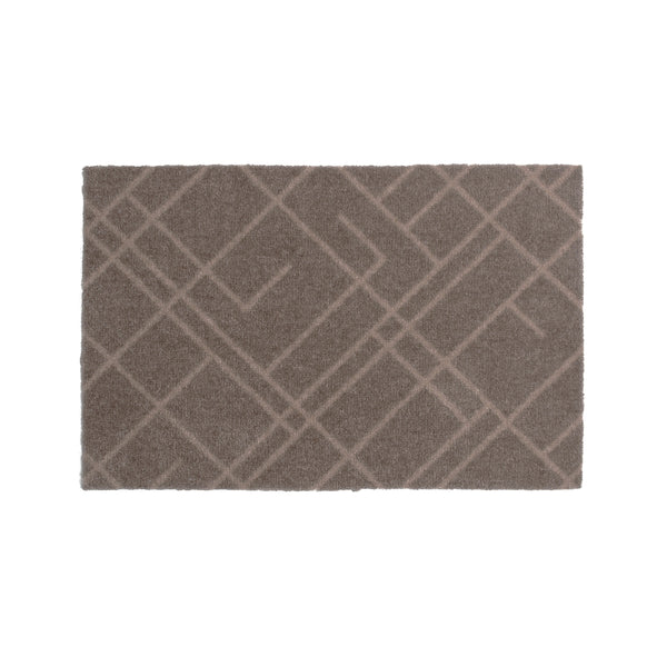 FLOOR MAT 40 x 60 cm - LINES SAND