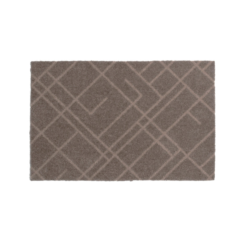 FLOOR MAT 40 x 60 cm - LINES SAND