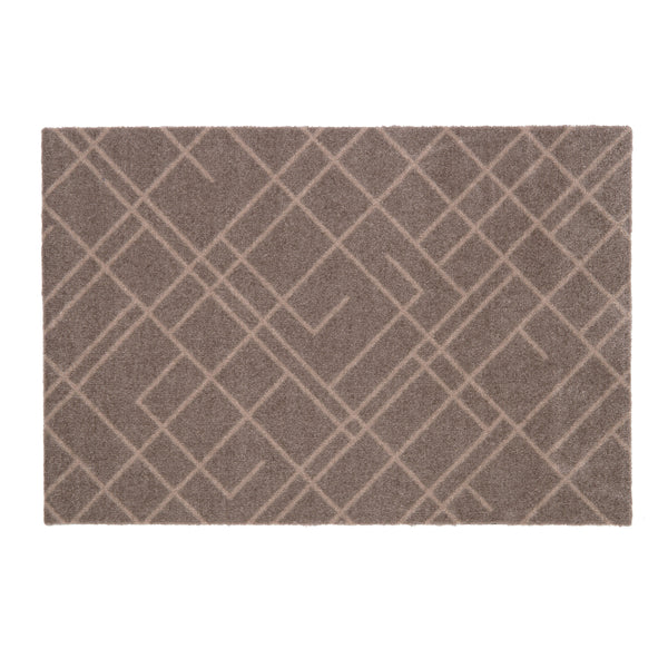 FLOOR MAT 60 x 90 cm - LINES SAND