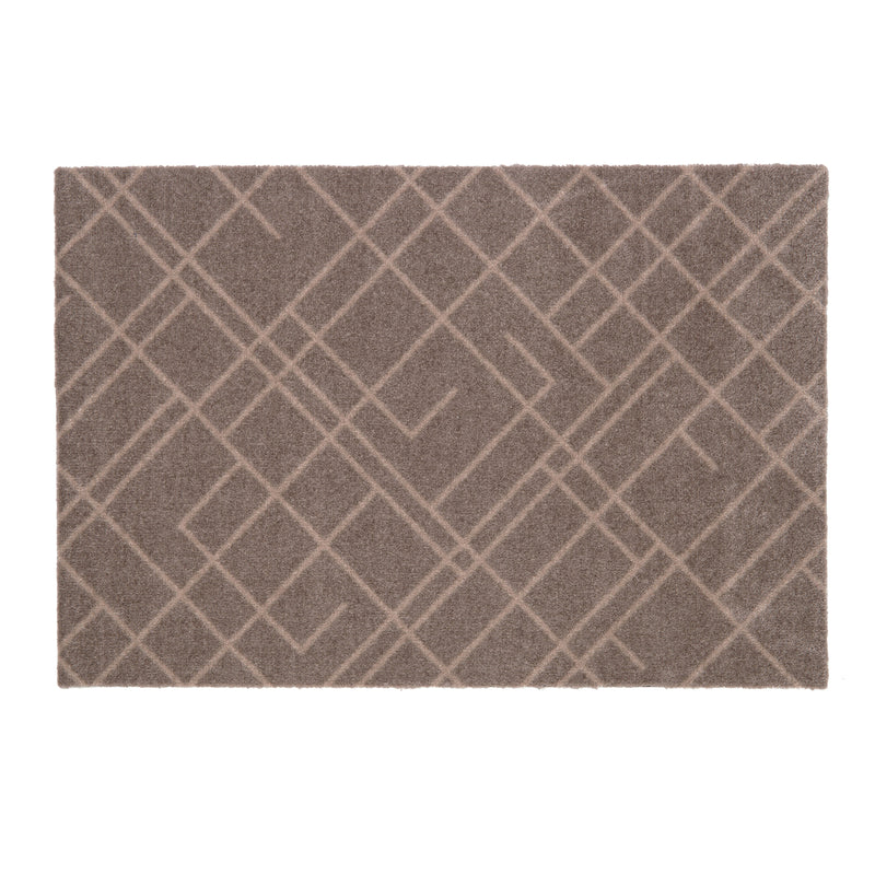 FLOOR MAT 60 x 90 cm - LINES SAND