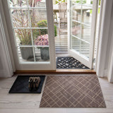 FLOOR MAT 60 x 90 cm - LINES SAND
