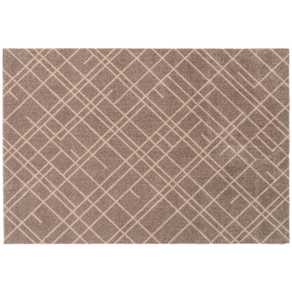 FLOOR MAT 90 X 130 CM - LINES SAND