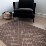 FLOOR MAT 90 X 130 CM - LINES SAND