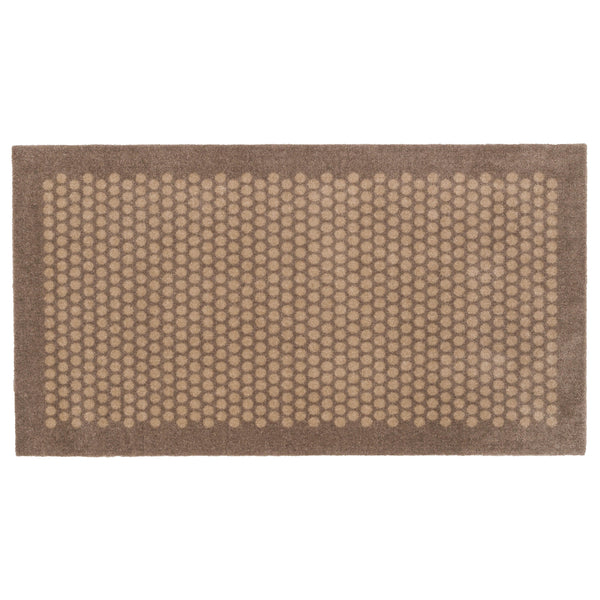 FLOOR MAT 67 x 120 CM - DOT SAND