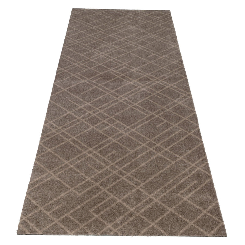 FLOOR MAT 90 x 200 CM - LINES SAND