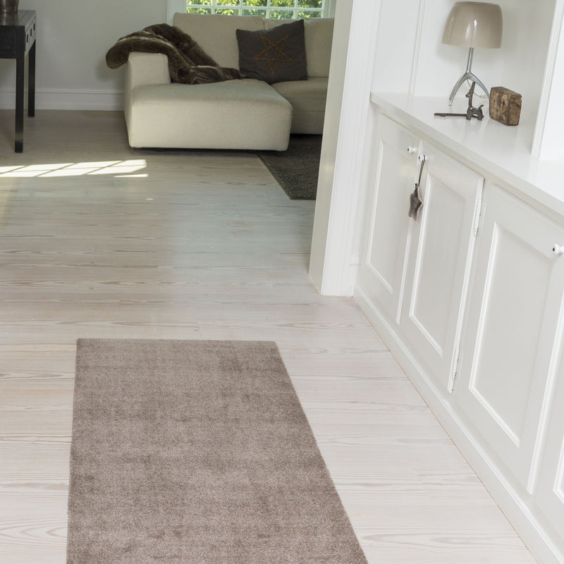 FLOOR MAT 67 x 150 CM - UNI COLOR SAND
