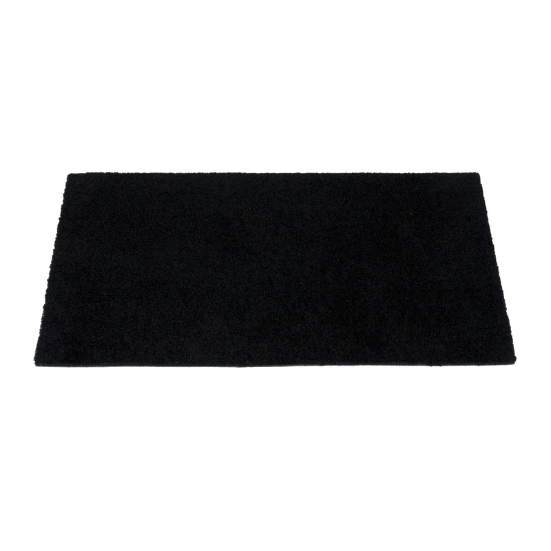 FLOOR MAT 40 x 60 cm - UNI COLOR BLACK