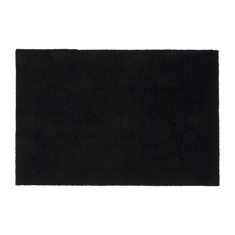 FLOOR MAT 60 x 90 cm - UNI COLOR BLACK