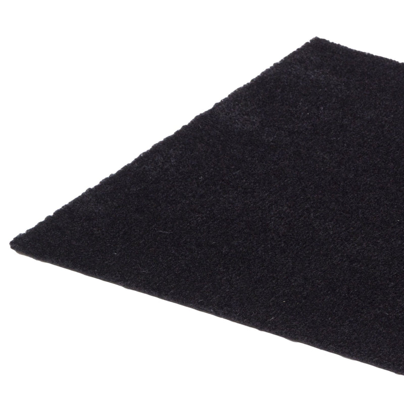 FLOOR MAT 60 x 90 cm - UNI COLOR BLACK