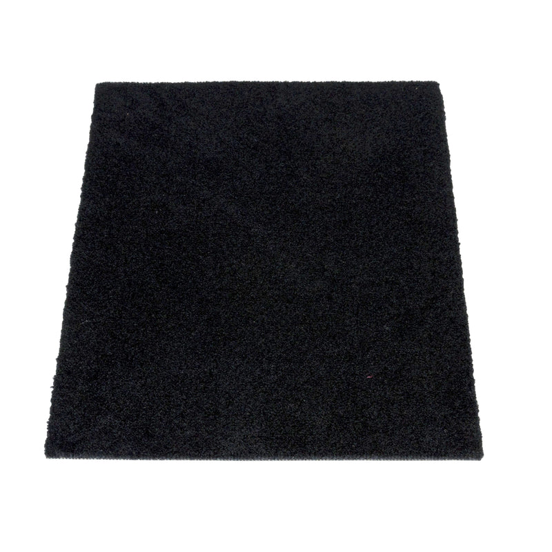 FLOOR MAT 40 x 60 cm - UNI COLOR BLACK