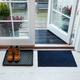 FLOOR MAT 40 x 60 cm - UNI COLOR/BLUE
