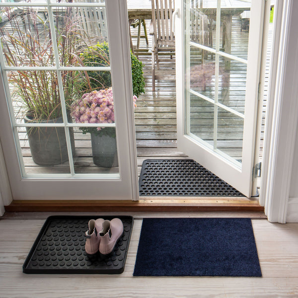 FLOOR MAT 40 x 60 cm - UNI COLOR/BLUE
