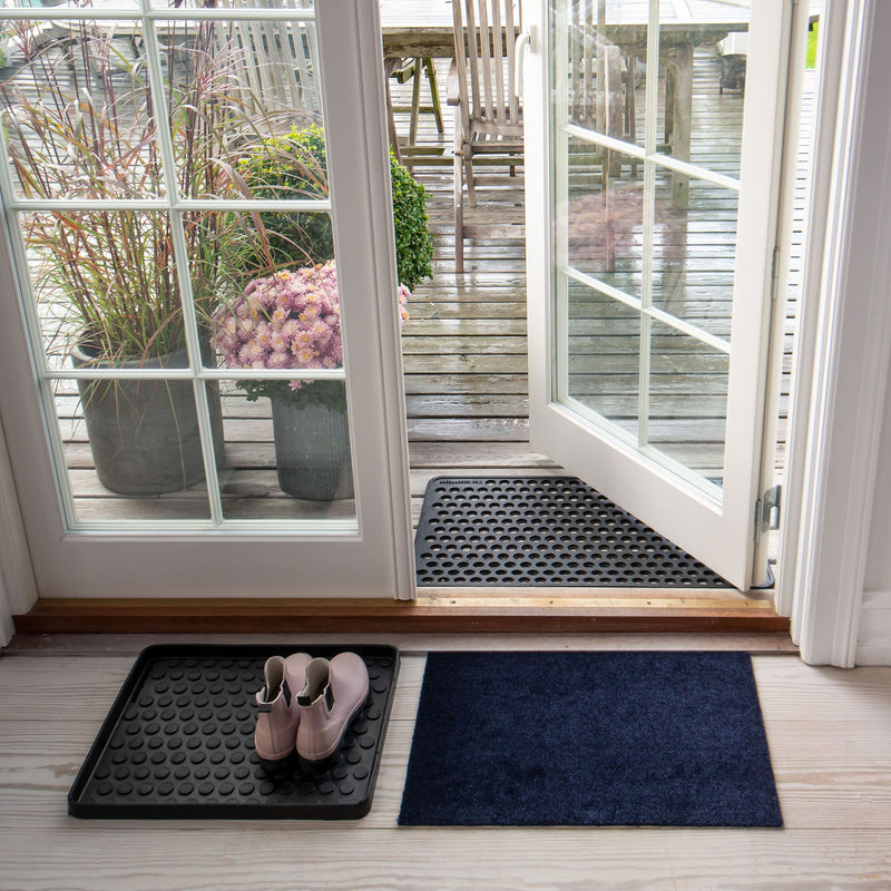 FLOOR MAT 40 x 60 cm - UNI COLOR/BLUE