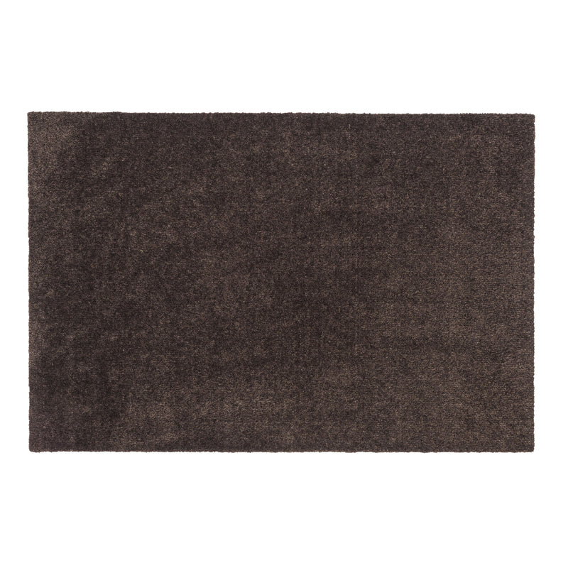 FLOOR MAT 60 x 90 cm - UNI COLOR BROWN