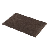 FLOOR MAT 40 x 60 cm - UNI COLOR BROWN