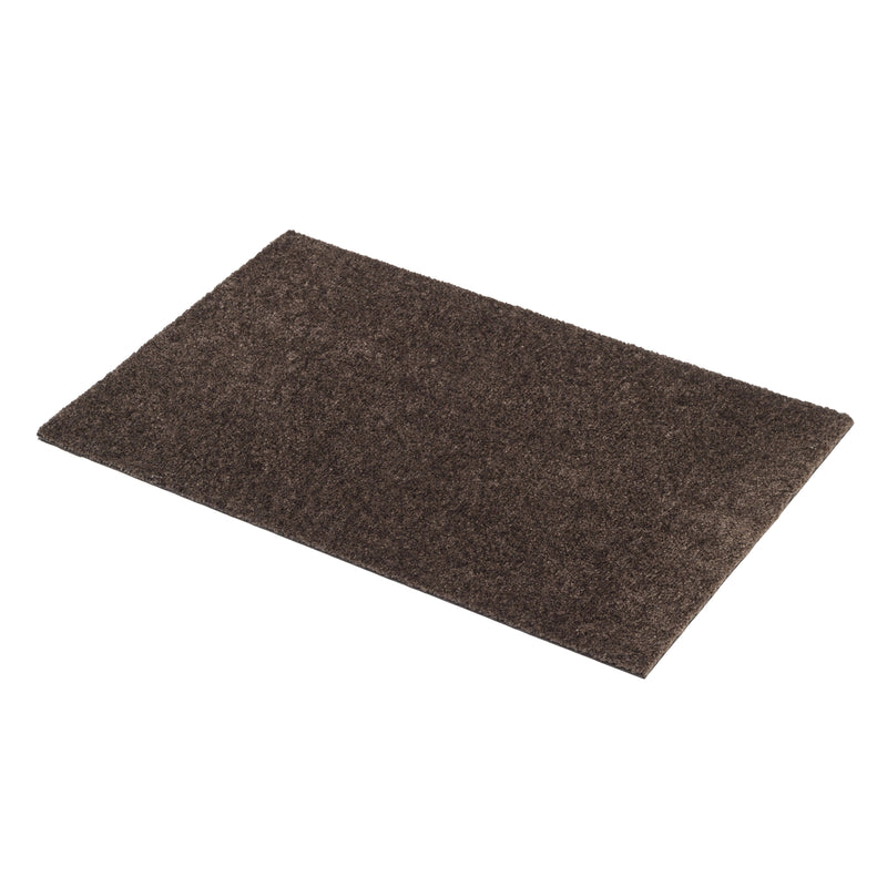 FLOOR MAT 40 x 60 cm - UNI COLOR BROWN