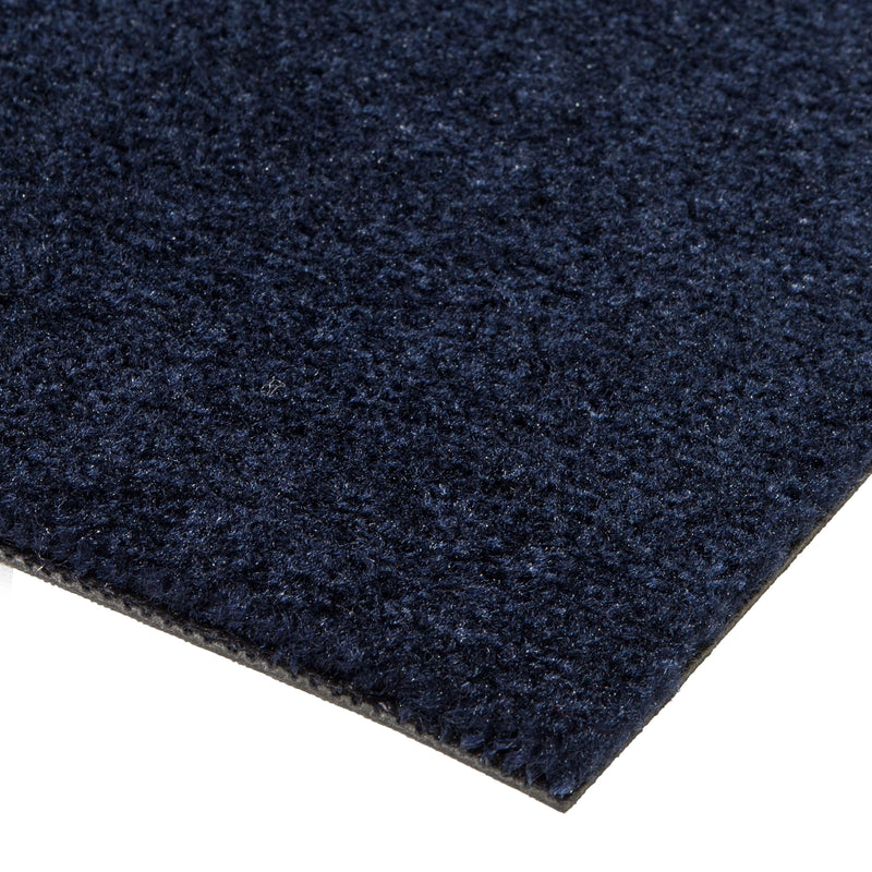 FLOOR MAT 60 x 90 cm - UNI COLOUR/BLUE