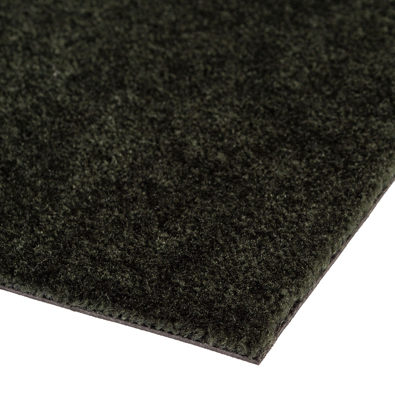 FLOOR MAT 60 x 90 cm - UNI COLOR/DARK GREEN