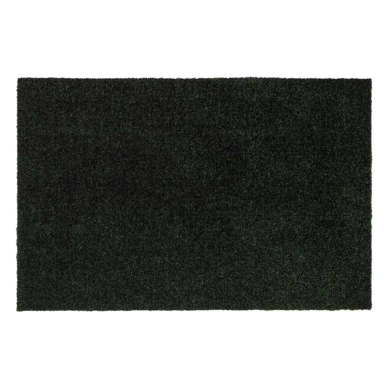 FLOOR MAT 60 x 90 cm - UNI COLOR/DARK GREEN