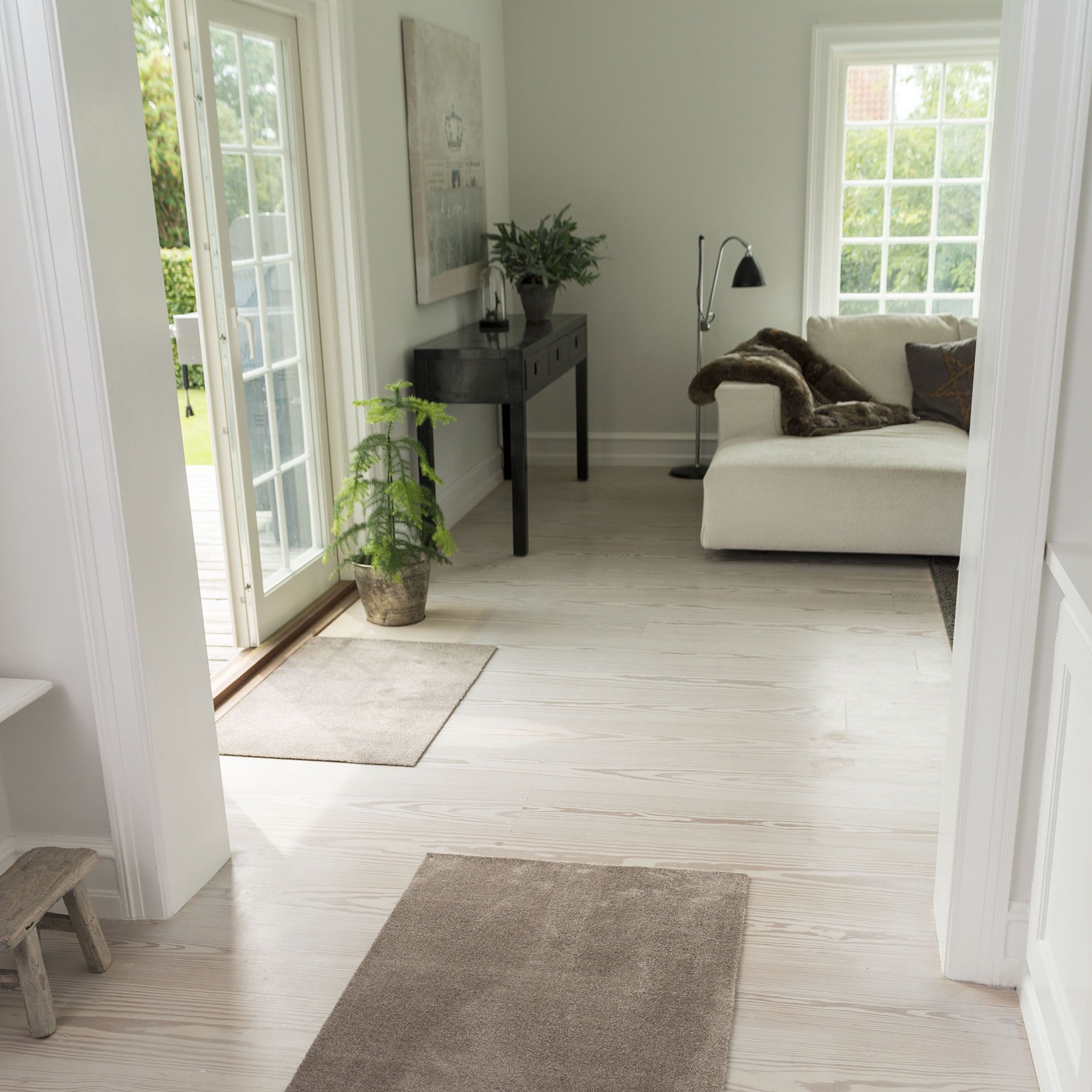 FLOOR MAT 60 x 90 cm - UNI COLOR SAND
