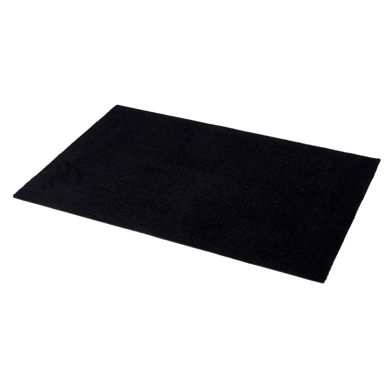 FLOOR MAT 60 x 90 cm - UNI COLOR BLACK