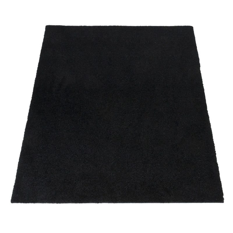 FLOOR MAT 60 x 90 cm - UNI COLOR BLACK