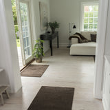 FLOOR MAT 60 x 90 cm - UNI COLOR BROWN