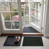 FLOOR MAT 40 x 60 cm - UNI COLOR/DARK GREEN