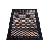 FLOOR MAT 67 x 120 CM - DOT BLACK/SAND