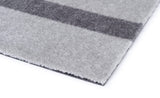 STRIPES VERTICAL - LIGHT GREY/STEEL GREY