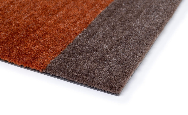 STRIPES HORIZONTAL - SAND/BROWN/TERRACOTTA