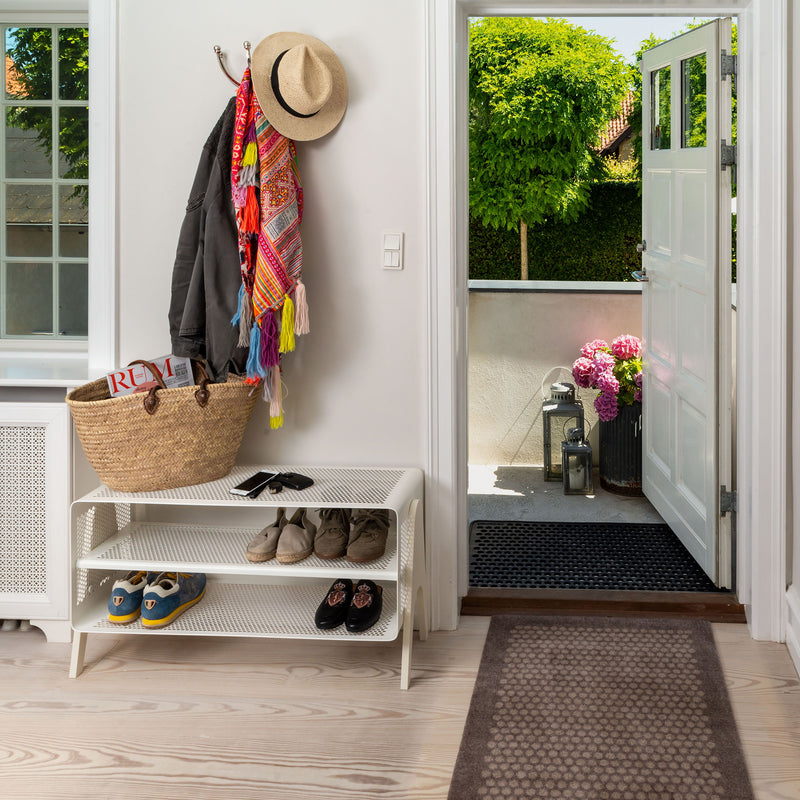 TICA RACK -  FLOOR - LARGE -WHITE
