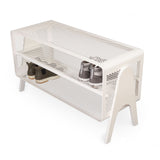 TICA RACK -  FLOOR - LARGE -WHITE