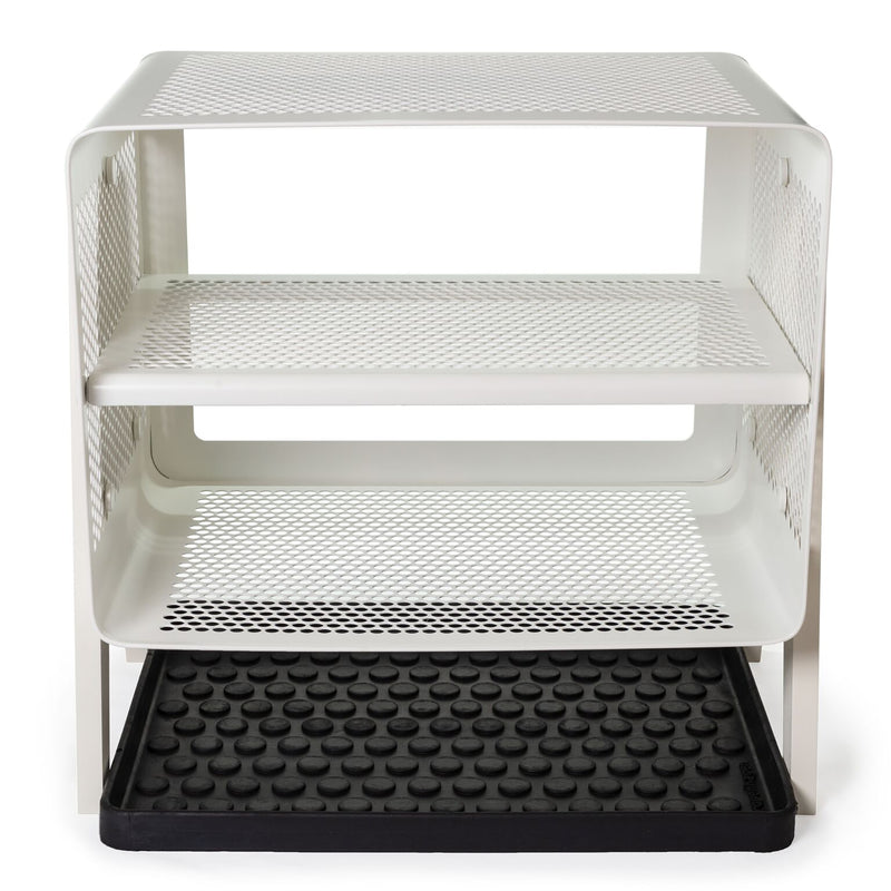 TICA RACK - FLOOR - SMALL - WHITE