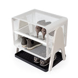 TICA RACK - FLOOR - SMALL - WHITE