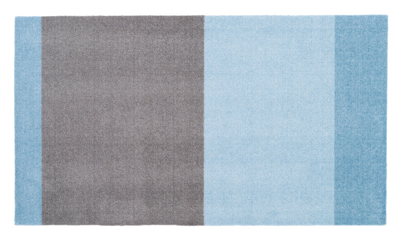 STRIPES HORIZONTAL - LIGHT/DUSTY BLUE/STEEL GREY