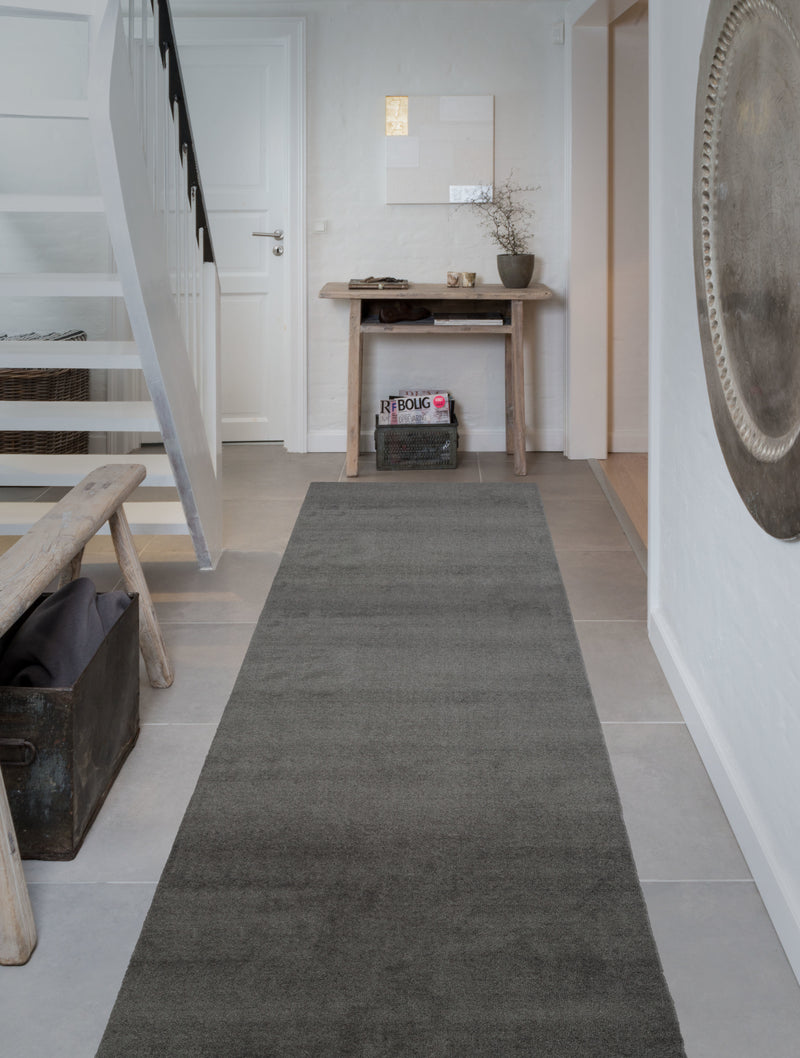 FLOOR MAT 100 X 300 CM - UNI COLOR STEELGREY
