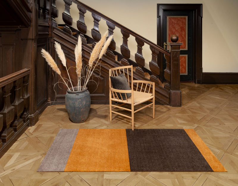 STRIPES HORIZONTAL - DIJON/BROWN/SAND