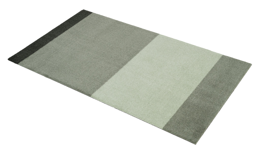 STRIPES HORIZONTAL - LIGHT/DUSTY/DARK GREEN