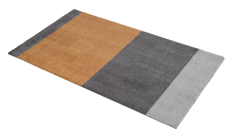 STRIPES HORIZONTAL - LIGHT GREY/GREY/DIJON