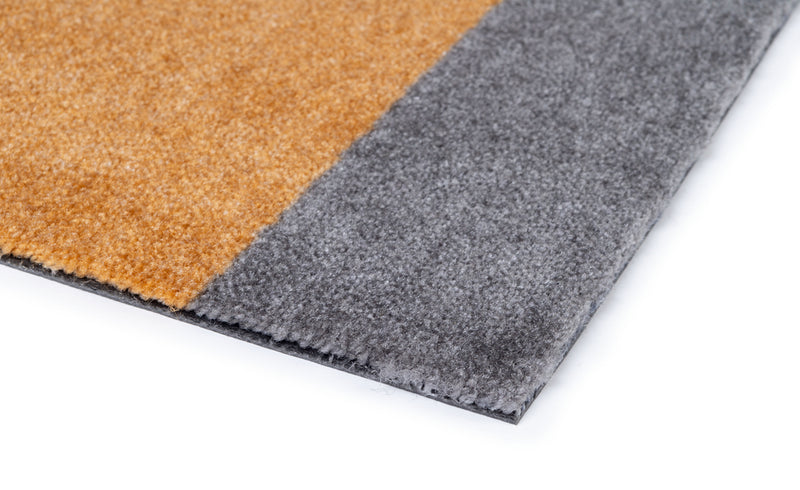 STRIPES HORIZONTAL - LIGHT GREY/GREY/DIJON