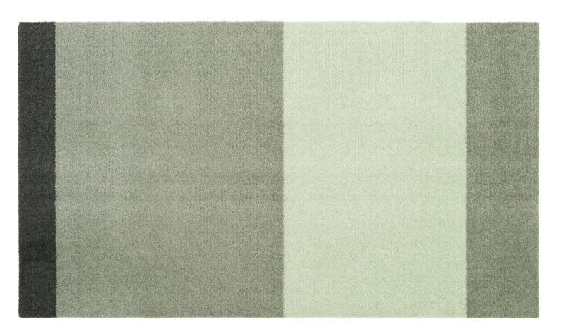 STRIPES HORIZONTAL - LIGHT/DUSTY/DARK GREEN