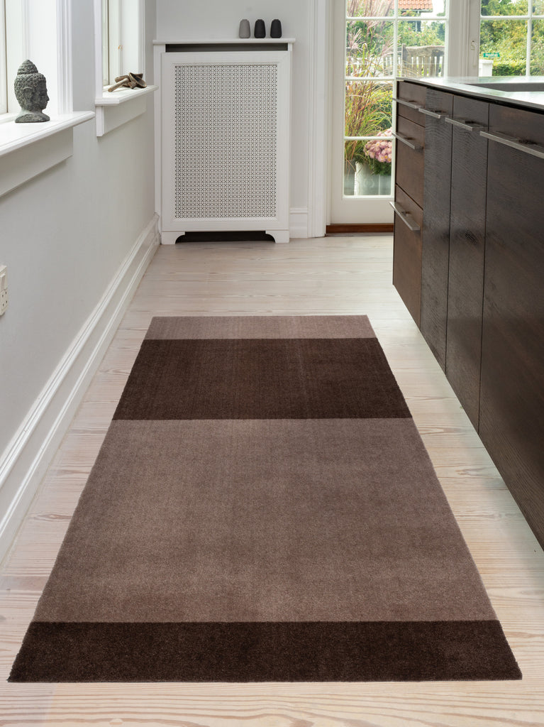 STRIPES HORIZONTAL - SAND/BROWN