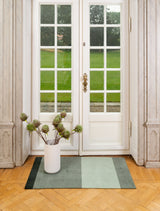 STRIPES HORIZONTAL - LIGHT/DUSTY/DARK GREEN