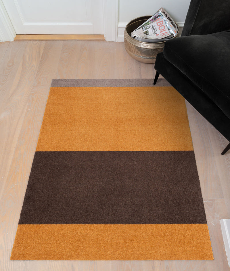 STRIPES HORIZONTAL - DIJON/BROWN/SAND