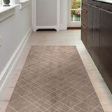 FLOOR MAT 90 x 200 CM - LINES SAND