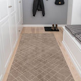 FLOOR MAT 90 x 200 CM - LINES SAND