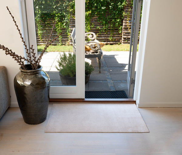 FLOOR MAT 67 x 120 CM - UNI COLOR IVORY