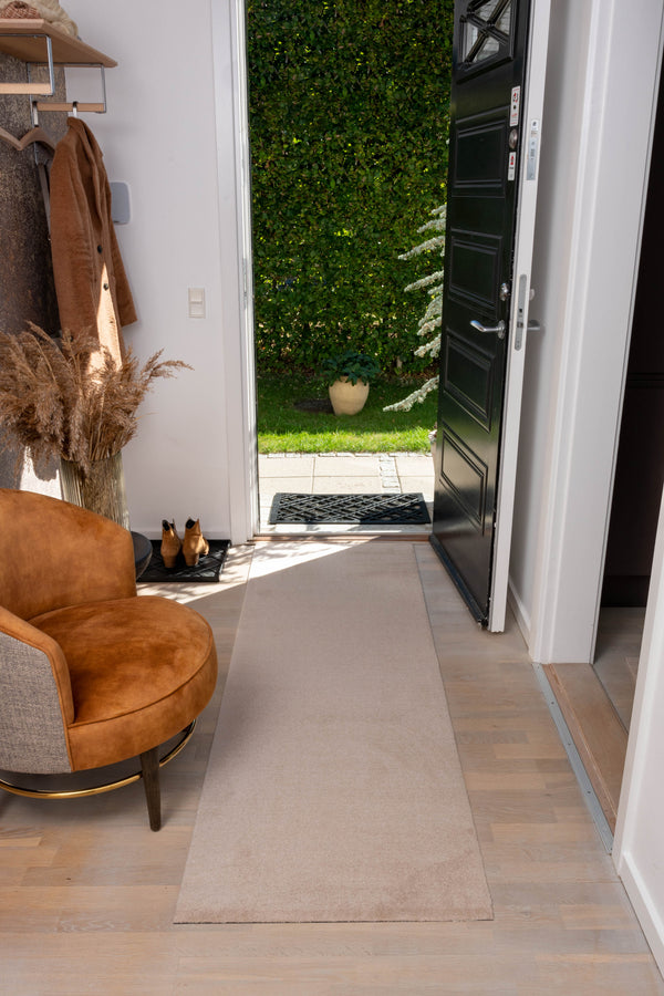 FLOOR MAT 67 x 200 cm - UNI COLOR IVORY