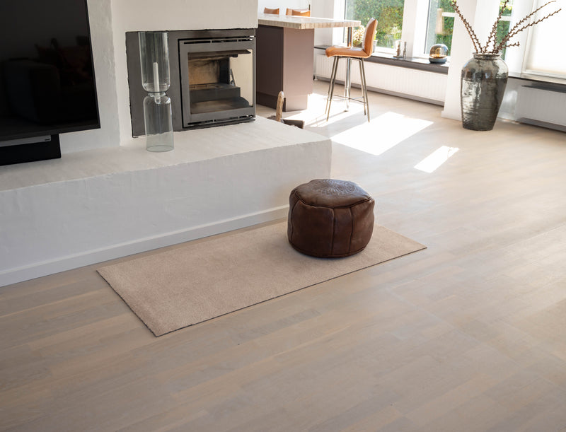 FLOOR MAT 67 x 200 cm - UNI COLOR IVORY